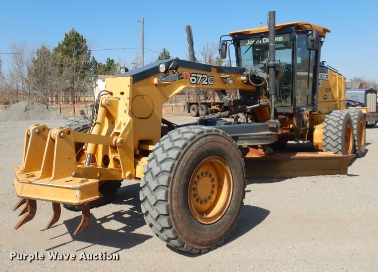 image for item DK4373 2012 John Deere 672G  motor grader