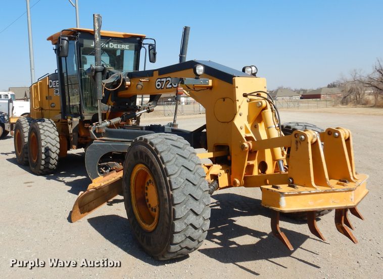 image for item DK4373 2012 John Deere 672G  motor grader