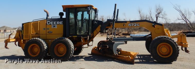image for item DK4373 2012 John Deere 672G  motor grader