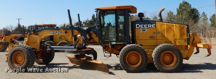 image for item DK4373 2012 John Deere 672G  motor grader