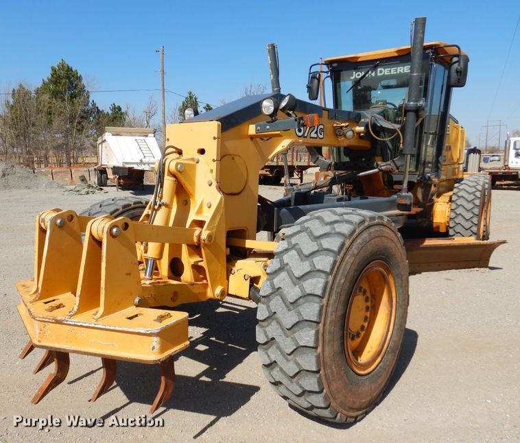 image for item DK4373 2012 John Deere 672G  motor grader