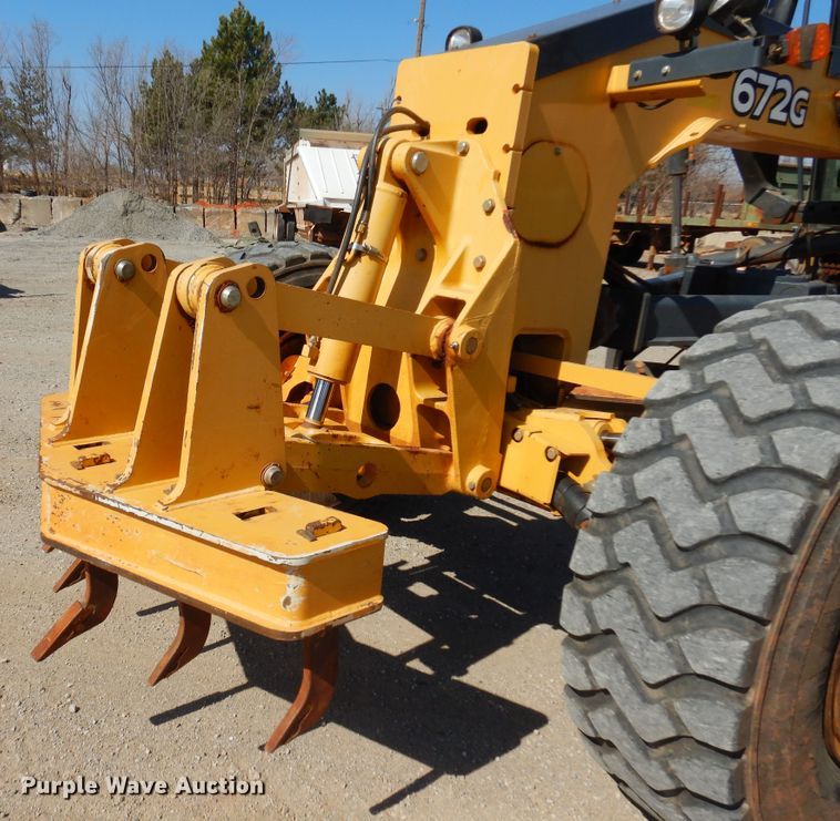 image for item DK4373 2012 John Deere 672G  motor grader