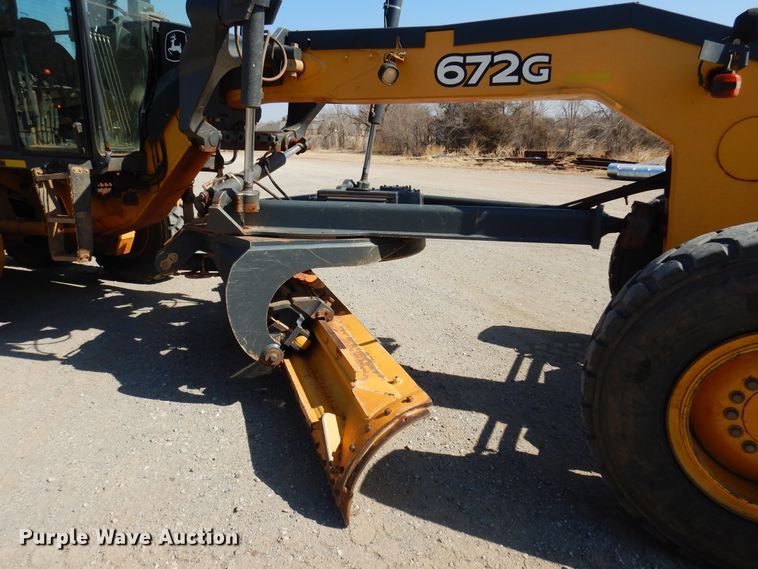 image for item DK4373 2012 John Deere 672G  motor grader