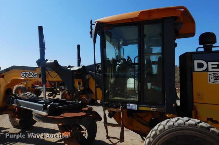 image for item DK4373 2012 John Deere 672G  motor grader