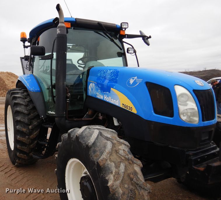 image for item DK4433 2009 New Holland T6030  MFWD tractor