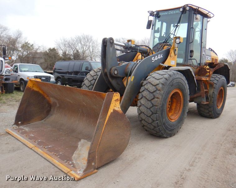 image for item DM6028 2009 Deere 544K  wheel loader