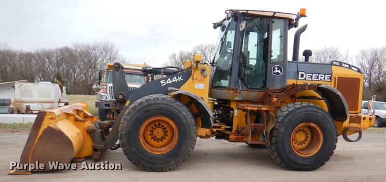image for item DM6028 2009 Deere 544K  wheel loader