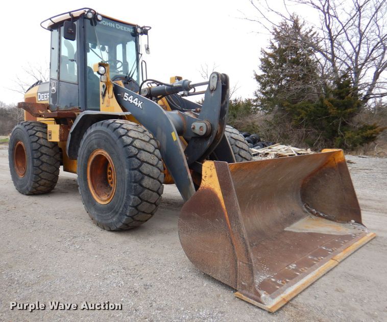 image for item DM6028 2009 Deere 544K  wheel loader