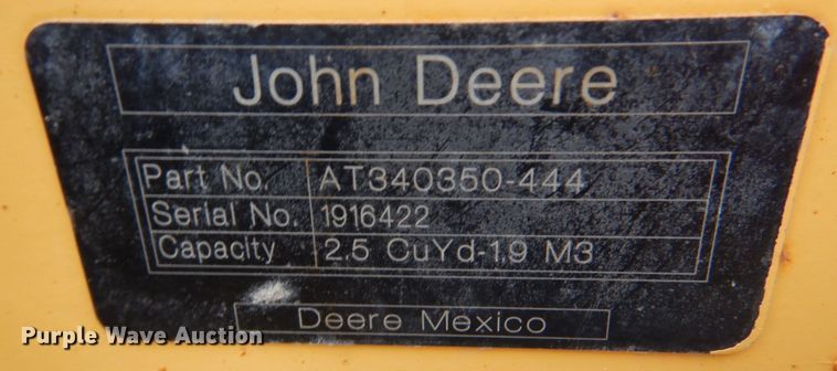 image for item DM6028 2009 Deere 544K  wheel loader