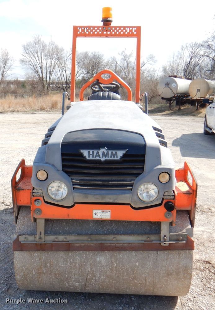 image for item DM6055 2012 Hamm HD12VV  double drum vibratory roller