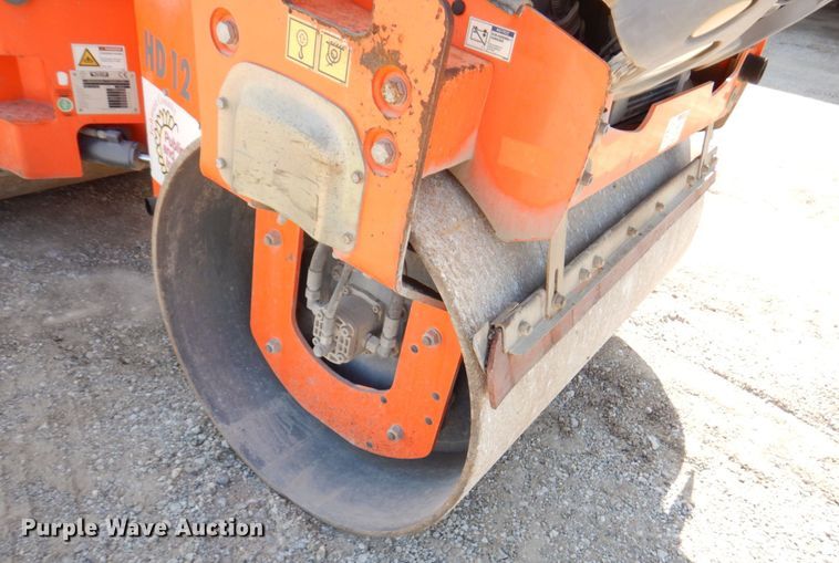 image for item DM6055 2012 Hamm HD12VV  double drum vibratory roller