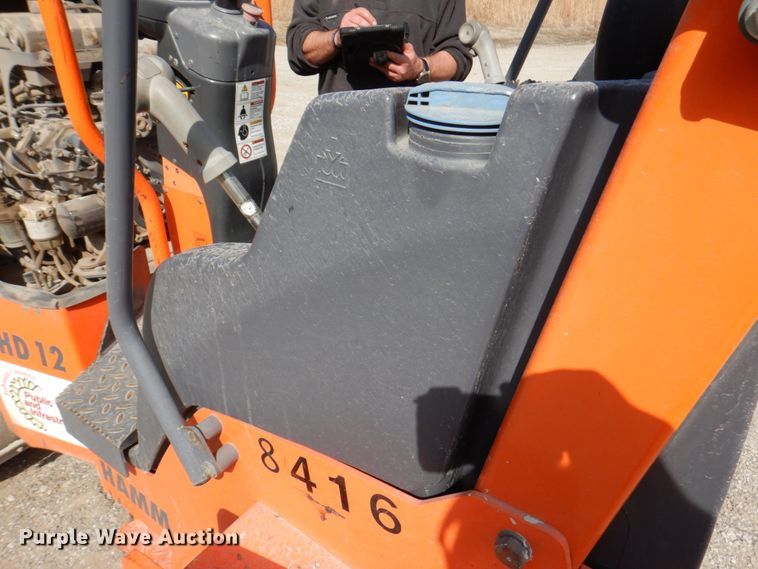 image for item DM6055 2012 Hamm HD12VV  double drum vibratory roller