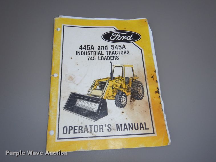 image for item DN7283 Ford 545A  tractor