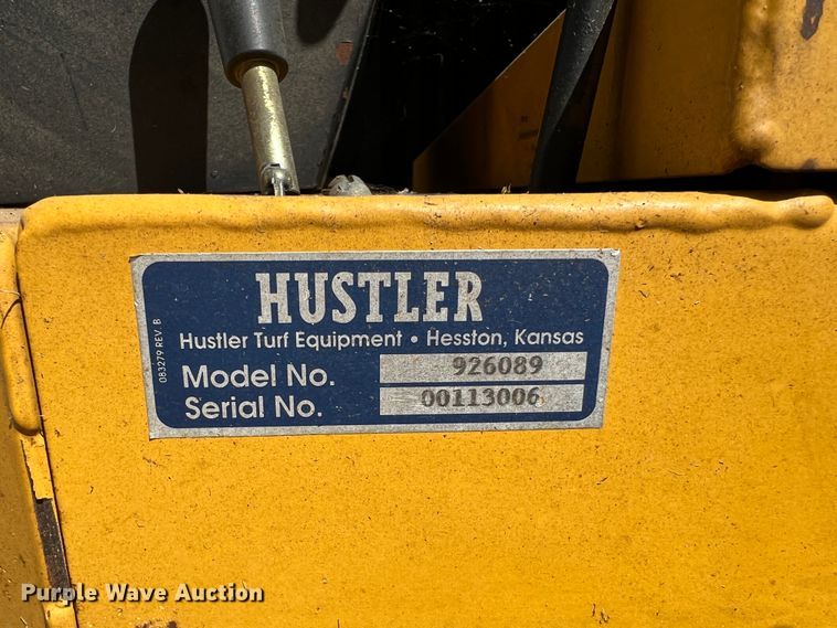image for item EX9659 Hustler 926089  ZTR lawn mower