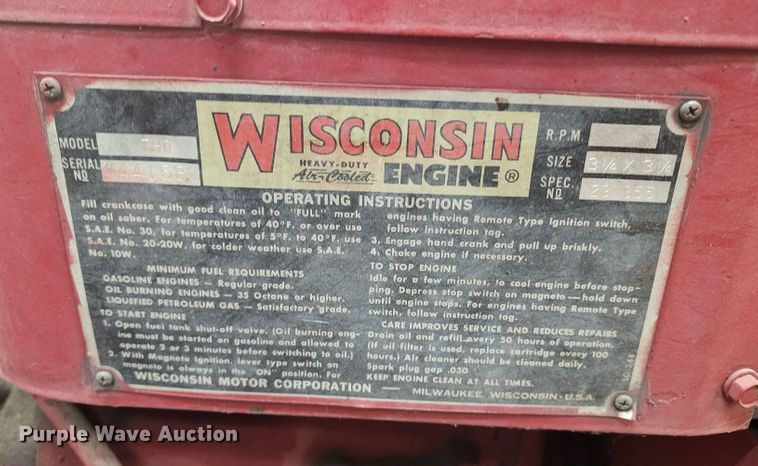 image for item GL9029 American Fire Pump Co. water pump