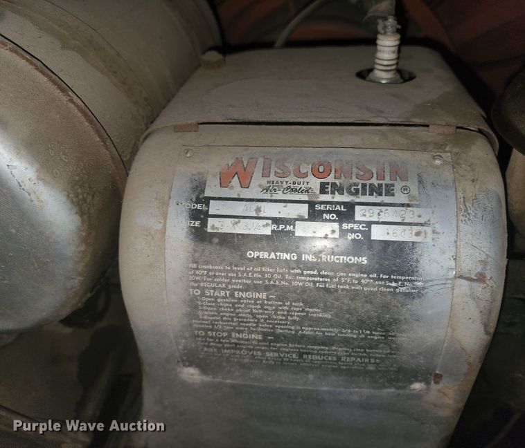 image for item GL9033 O'Brien Sewerking  sewer rodder trailer