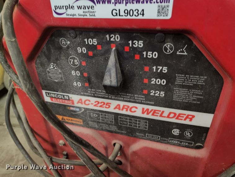 image for item GL9034 Lincoln AC-225  welder