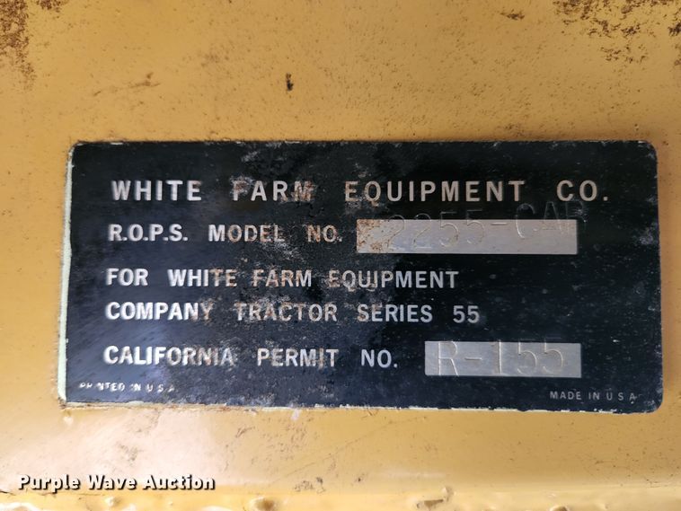 image for item HK9358 1973 Oliver 2255  MFWD tractor