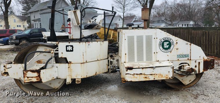 image for item HK9359 1984 Ingersoll Rand DA50  double drum vibratory roller