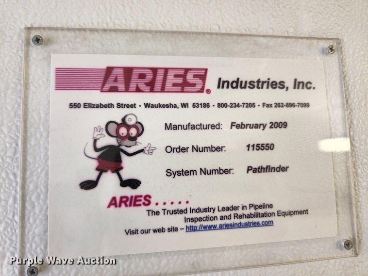 image for item HK9376 2009 Pace CS714TA2  sewer inspection trailer