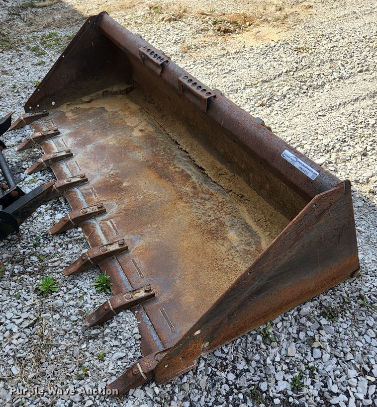 image for item HK9453 79" W skid steer bucket