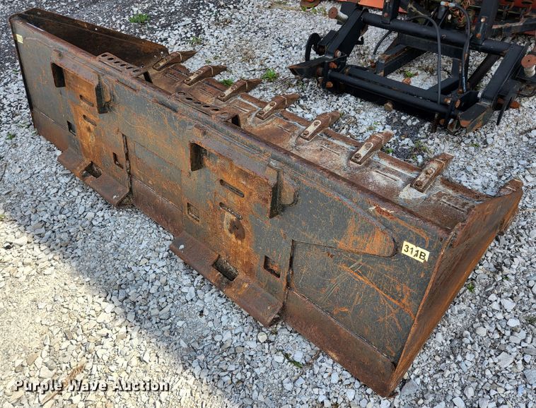 image for item HK9453 79" W skid steer bucket