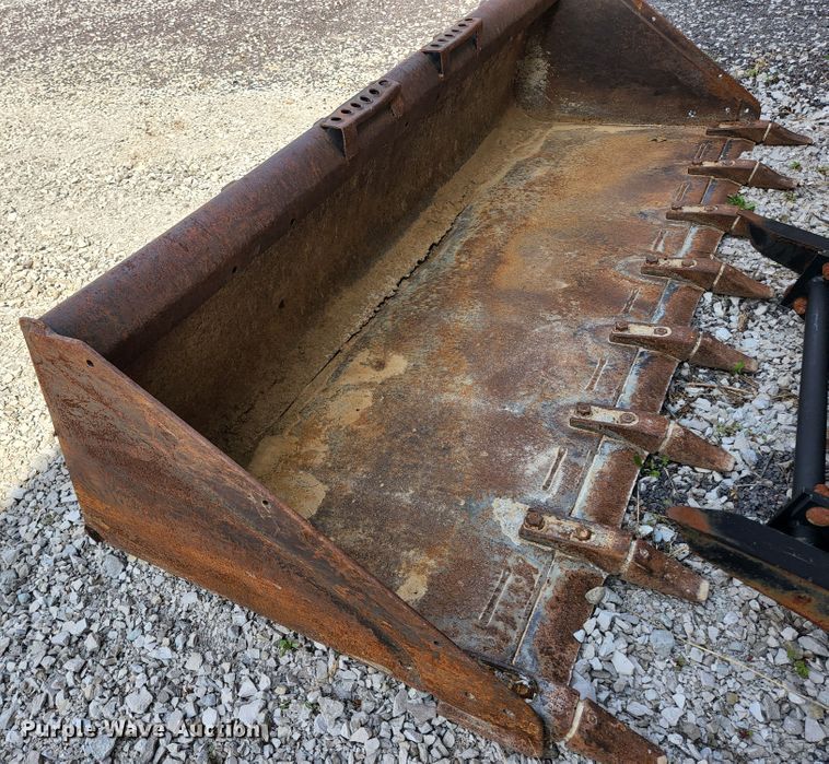 image for item HK9453 79" W skid steer bucket