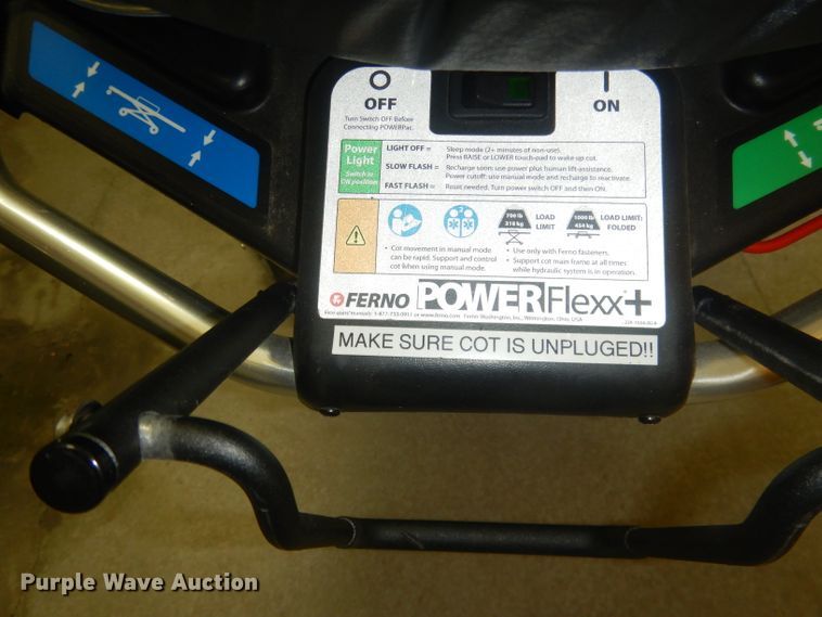 image for item HU9389 Ferno Power Flexx  powered cot