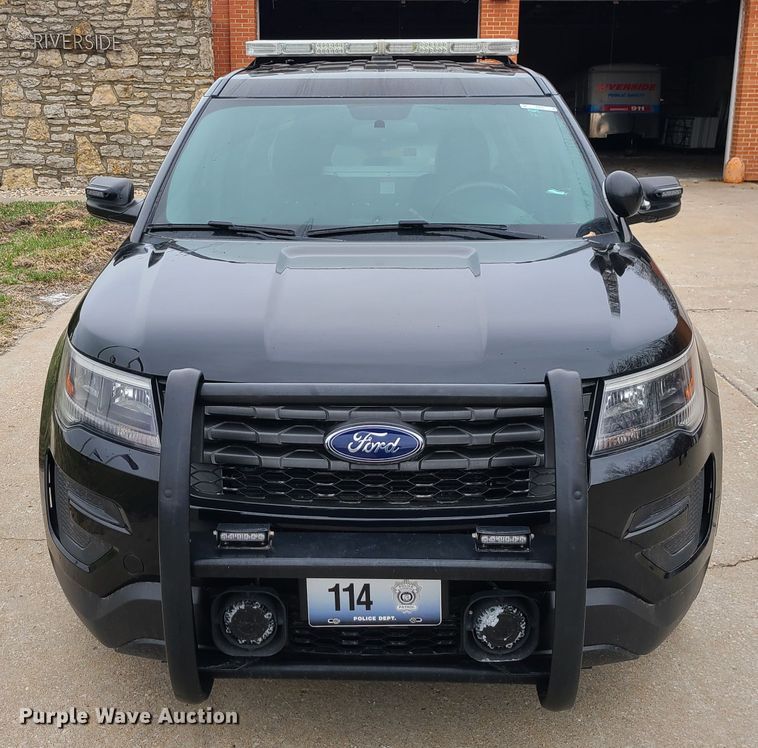 image for item IF9402 2018 Ford Explorer Police Interceptor  SUV