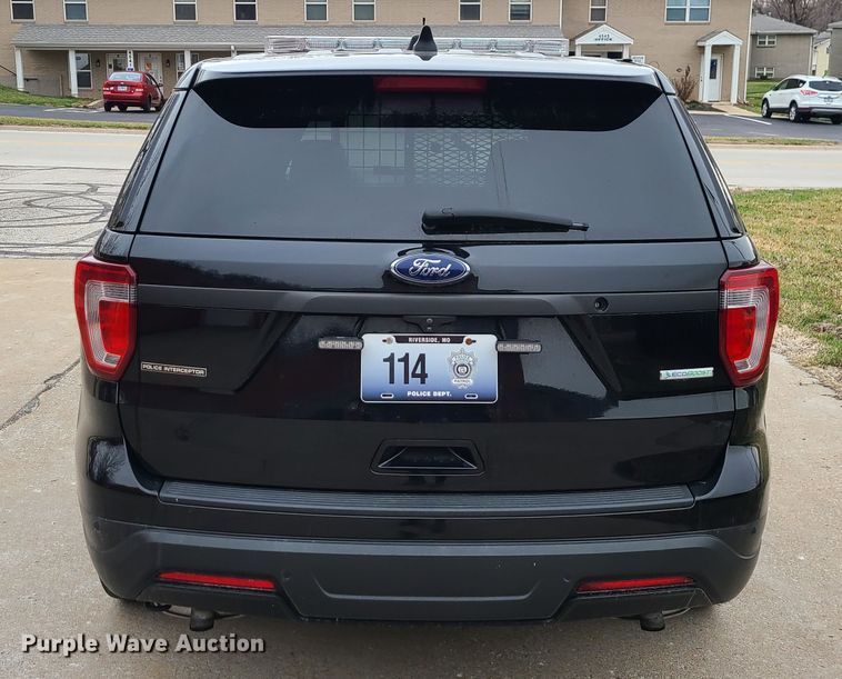image for item IF9402 2018 Ford Explorer Police Interceptor  SUV