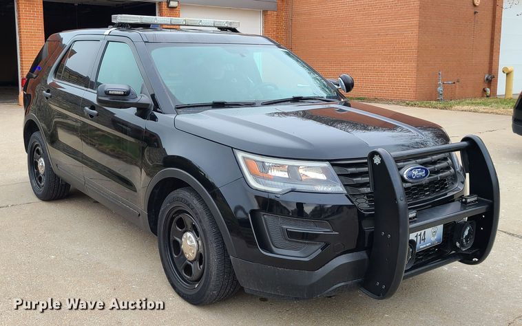 image for item IF9402 2018 Ford Explorer Police Interceptor  SUV