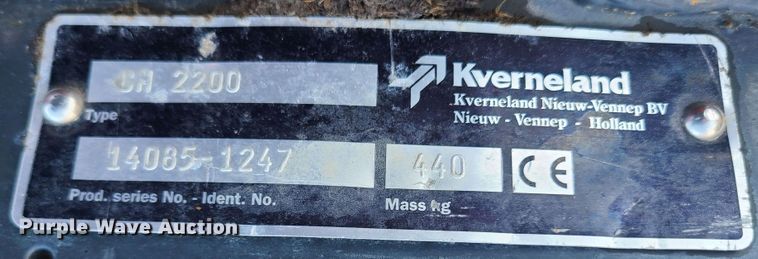 image for item IF9413 Vicon CH2200  disc mower