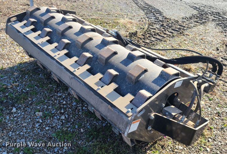 image for item IF9414 72" W skid steer padfoot roller