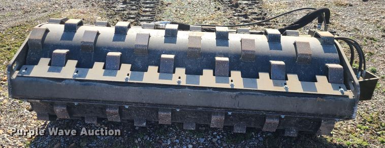 image for item IF9414 72" W skid steer padfoot roller