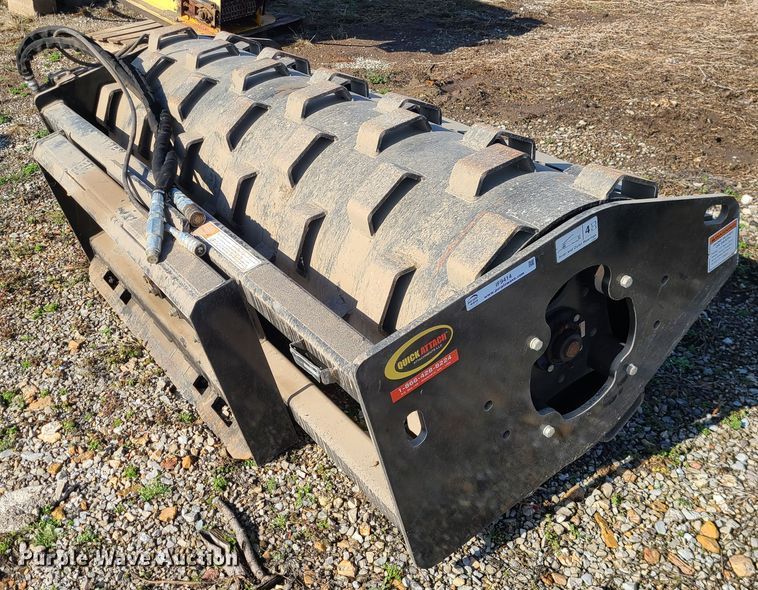 image for item IF9414 72" W skid steer padfoot roller