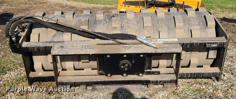 image for item IF9414 72" W skid steer padfoot roller