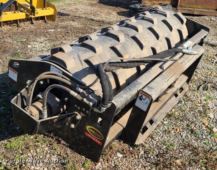 image for item IF9414 72" W skid steer padfoot roller