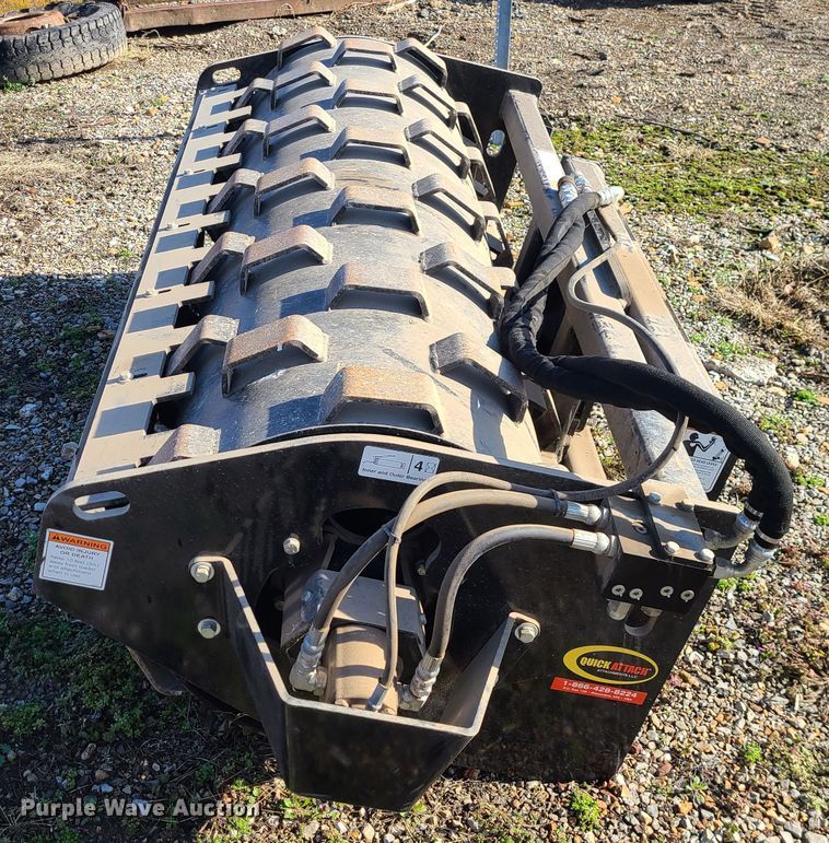 image for item IF9414 72" W skid steer padfoot roller