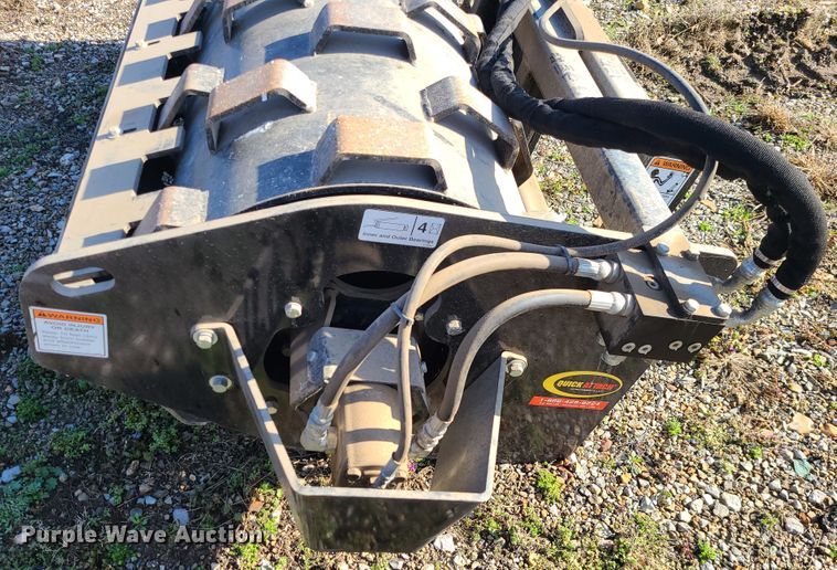 image for item IF9414 72" W skid steer padfoot roller