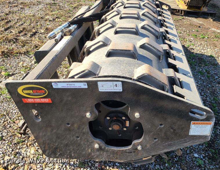 image for item IF9414 72" W skid steer padfoot roller