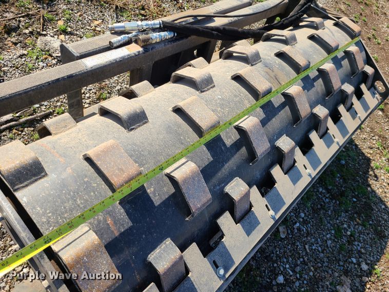 image for item IF9414 72" W skid steer padfoot roller