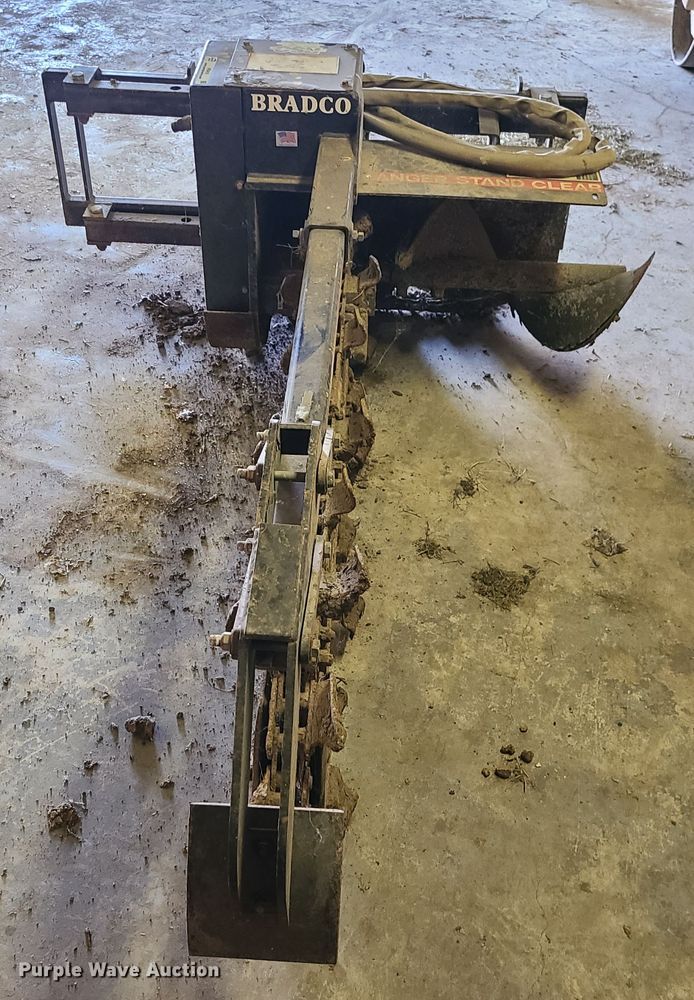 image for item IF9416 Bradco 625 skid steer trencher