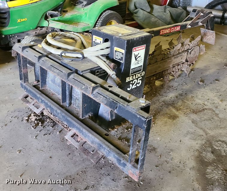 image for item IF9416 Bradco 625 skid steer trencher
