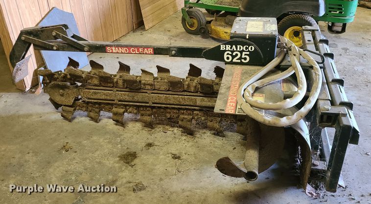 image for item IF9416 Bradco 625 skid steer trencher