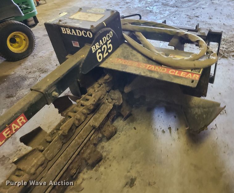 image for item IF9416 Bradco 625 skid steer trencher