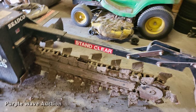 image for item IF9416 Bradco 625 skid steer trencher
