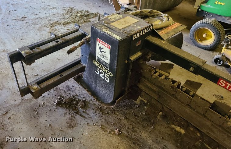 image for item IF9416 Bradco 625 skid steer trencher