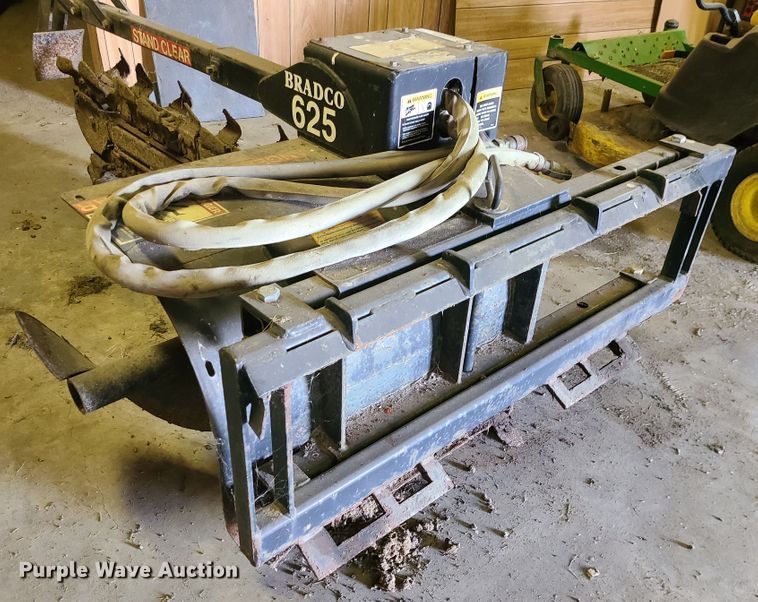 image for item IF9416 Bradco 625 skid steer trencher
