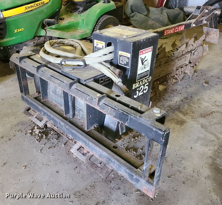 image for item IF9416 Bradco 625 skid steer trencher