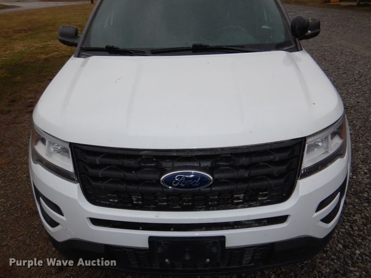 image for item JJ9210 2017 Ford Explorer Police Interceptor  SUV